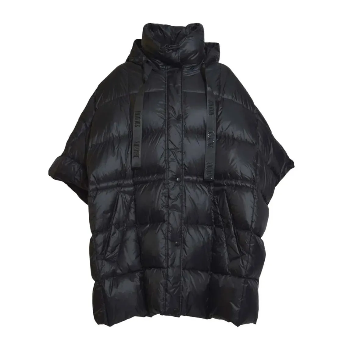 Solotre - Tailored Black Coat With Traditional Collar And Mi - Größe 40 - schwarz Solotre - Tailored Black Coat With Traditional Collar And Mi - Größe 40 - schwarz