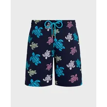 Vilebrequin - Lange Tortues Multicolores Stretch-badeshorts Für Herren - Bademode - Okorise - Blau - Größe XXXL Vilebrequin - Lange Tortues Multicolores Stretch-badeshorts Für Herren - Bademode - Okorise - Blau - Größe XXXL