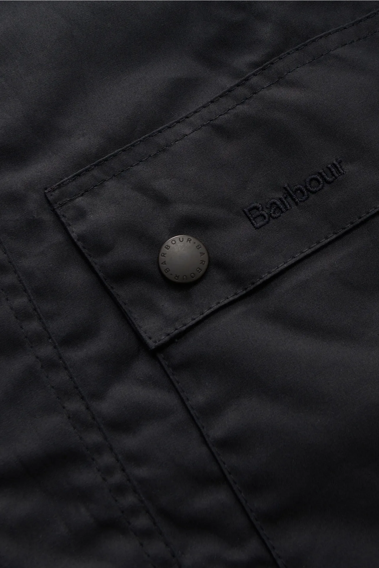 Barbour - Herren - Wachsjacke 'Reelin Wax' dark navy – Bild 5