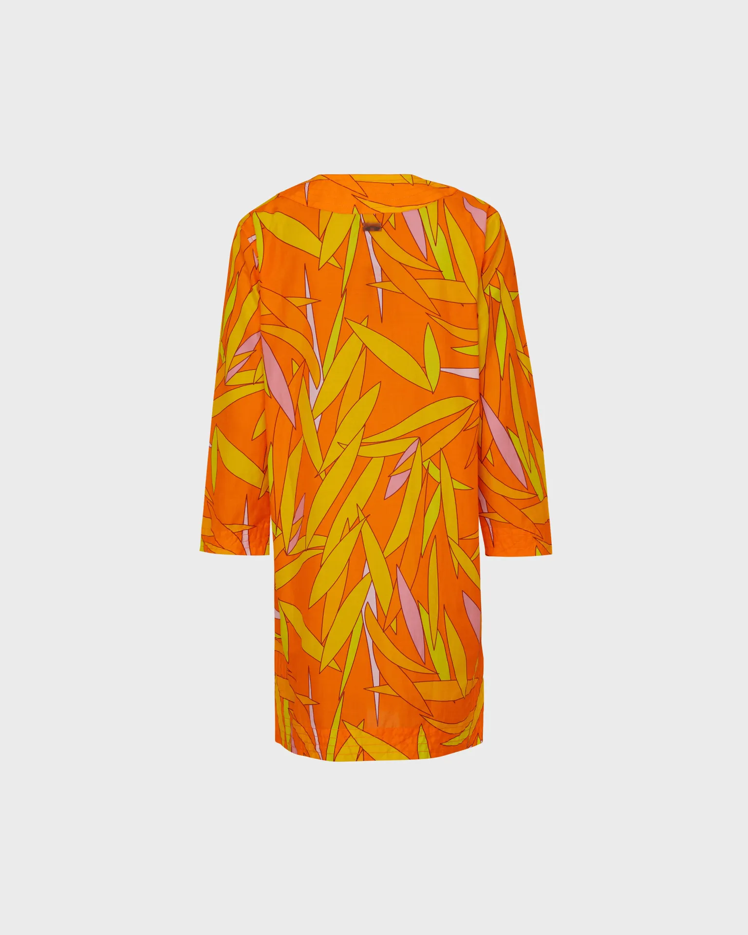 Vilebrequin - Madrague Kaftan Aus Baumwolle Und Seide Für Damen - Kaftan - Lucille - Orange - Größe L – Bild 2