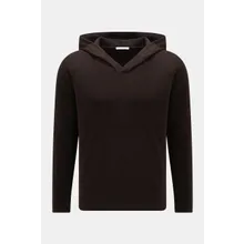 04651/ A trip in a bag - Herren - Kapuzenpullover dunkelbraun 04651/ A trip in a bag - Herren - Kapuzenpullover dunkelbraun