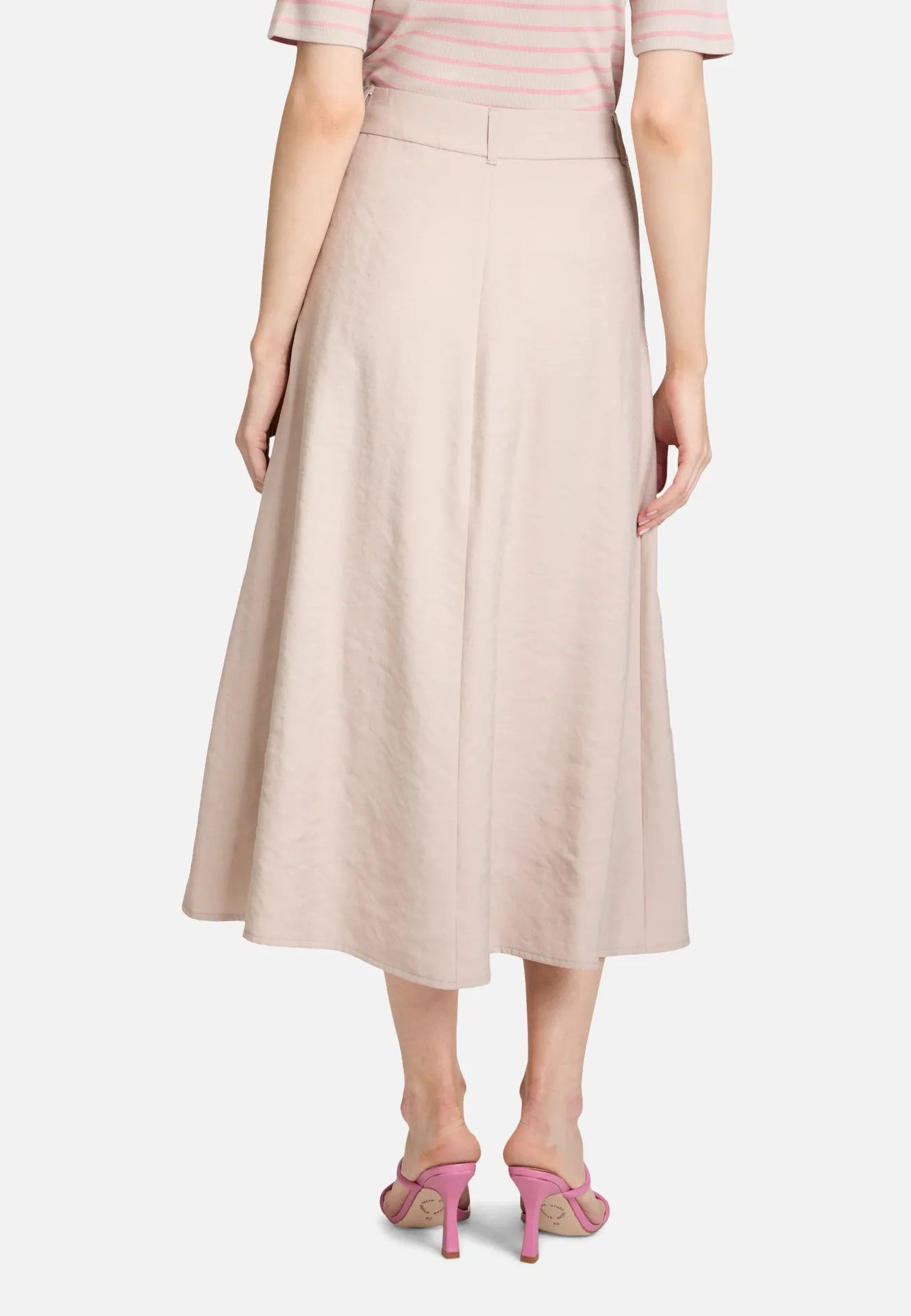 A-Linien-Rock mit Bundfalten A-Linien-Rock mit Bundfalten