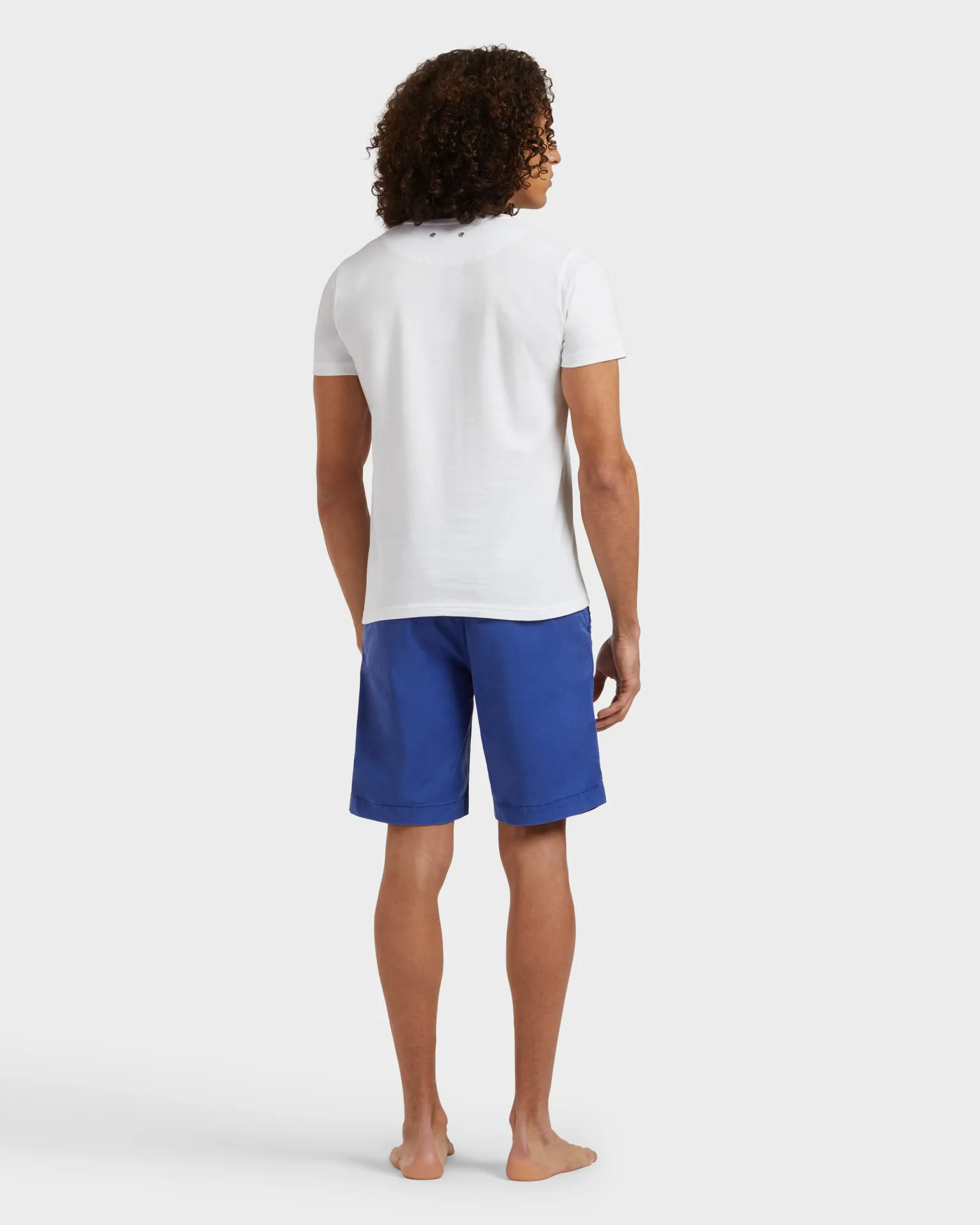 Vilebrequin - Placed Whale T-shirt Aus Bio-baumwolle Für Herren - T-shirt - Thom - Weiss - Größe M – Bild 4