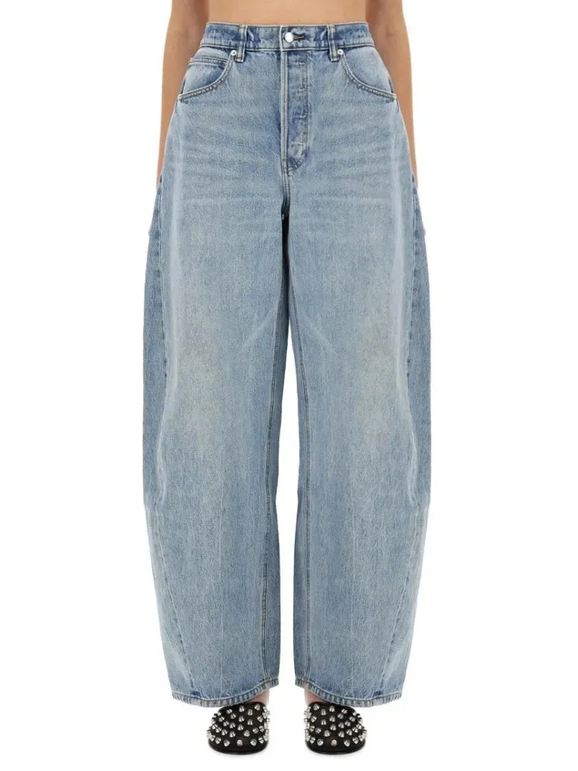Alexander Wang - "Float" Denim Jeans - Größe 28 - blue Alexander Wang - "Float" Denim Jeans - Größe 28 - blue