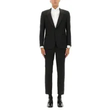 Giorgio Armani - Single Breasted Soft Line Dress - Größe 50 - schwarz Giorgio Armani - Single Breasted Soft Line Dress - Größe 50 - schwarz