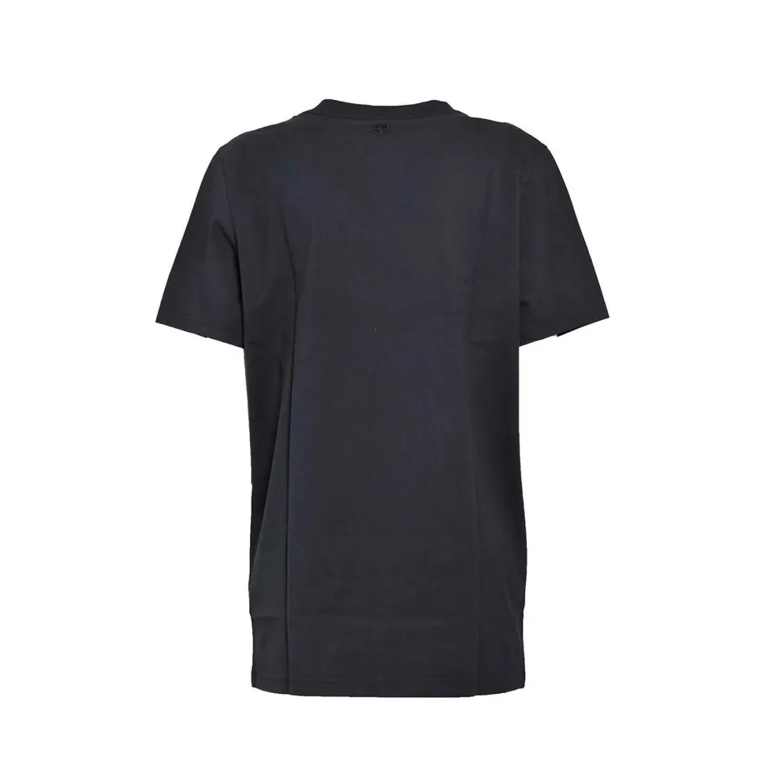 Courrèges - Black Cotton Ac T-Shirt - Größe M - schwarz Courrèges - Black Cotton Ac T-Shirt - Größe M - schwarz