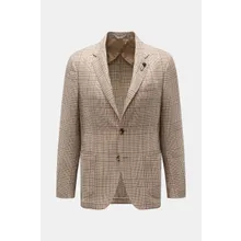 Lardini - Herren - Sakko creme/braun kariert Lardini - Herren - Sakko creme/braun kariert