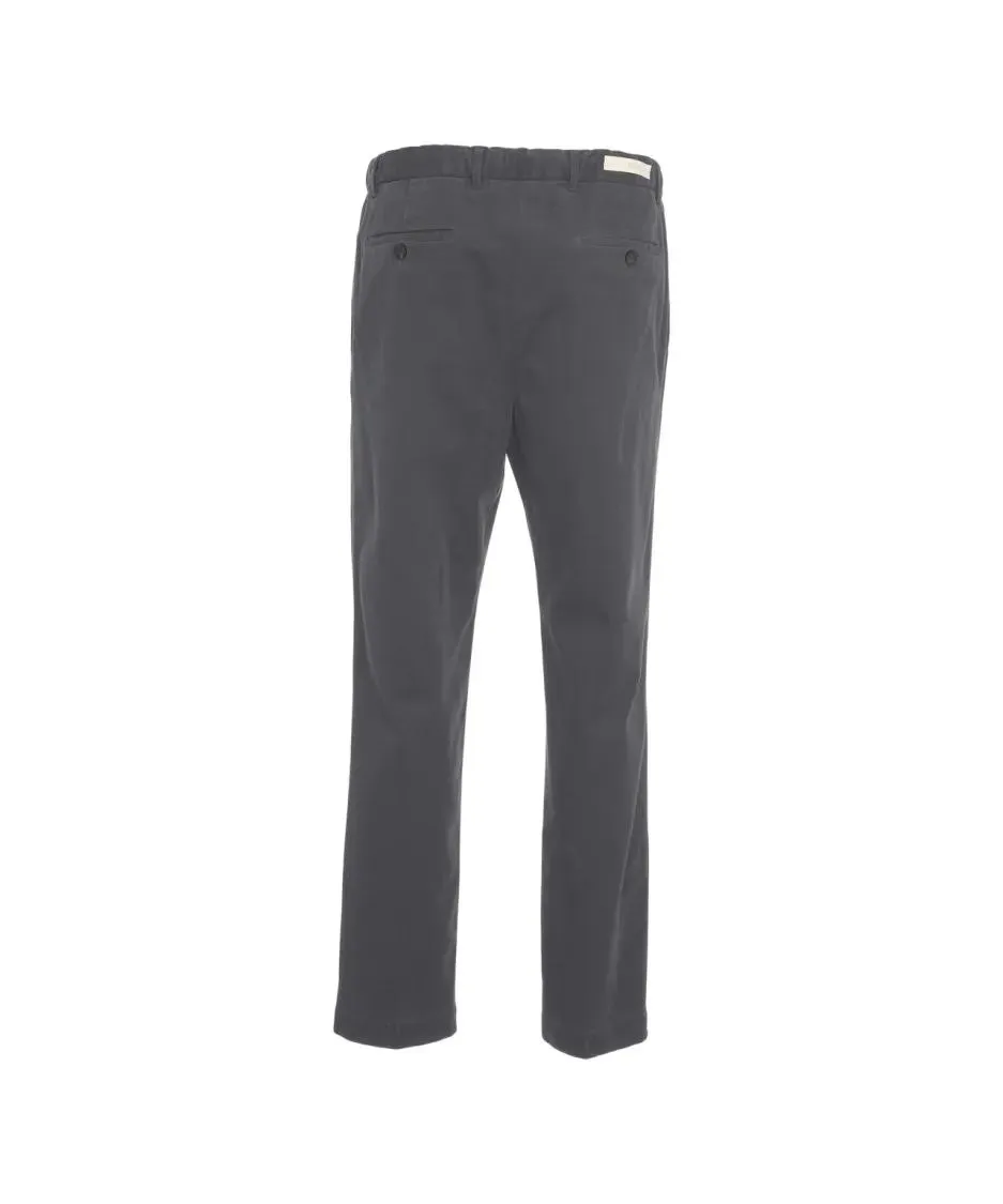Briglia - Tailored Grey Chinos With Practical Pockets And Sm - Größe 48 - grau – Bild 2