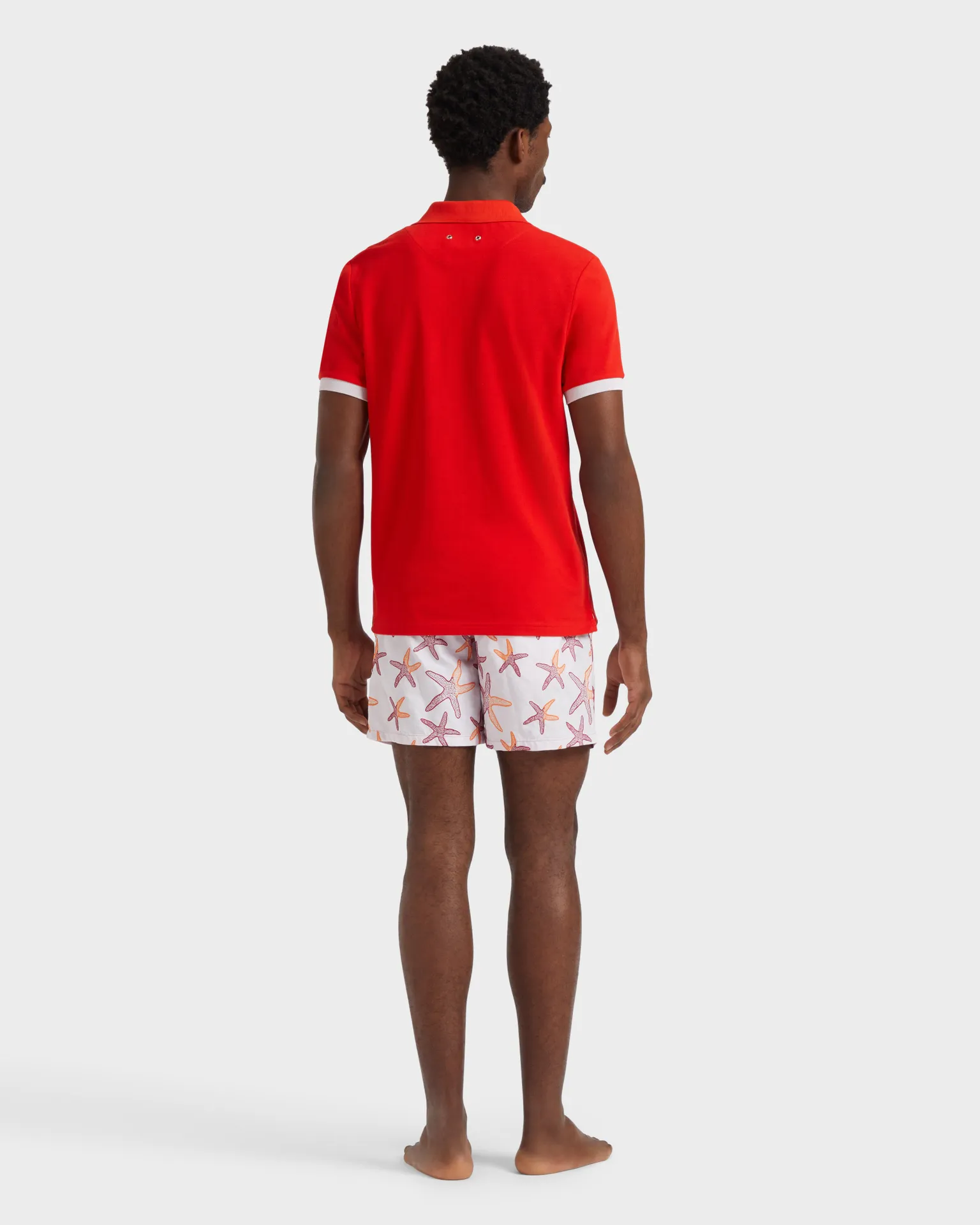 Vilebrequin - Solid Polohemd Aus Baumwolle Für Herren - Polohemd - Palatin - Rosa - Größe S – Bild 4