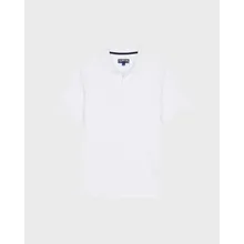 Vilebrequin - Solid Polohemd Aus Bio-baumwollpikee Für Herren - Polohemd - Palatin - Weiss - Größe 5XL Vilebrequin - Solid Polohemd Aus Bio-baumwollpikee Für Herren - Polohemd - Palatin - Weiss - Größe 5XL