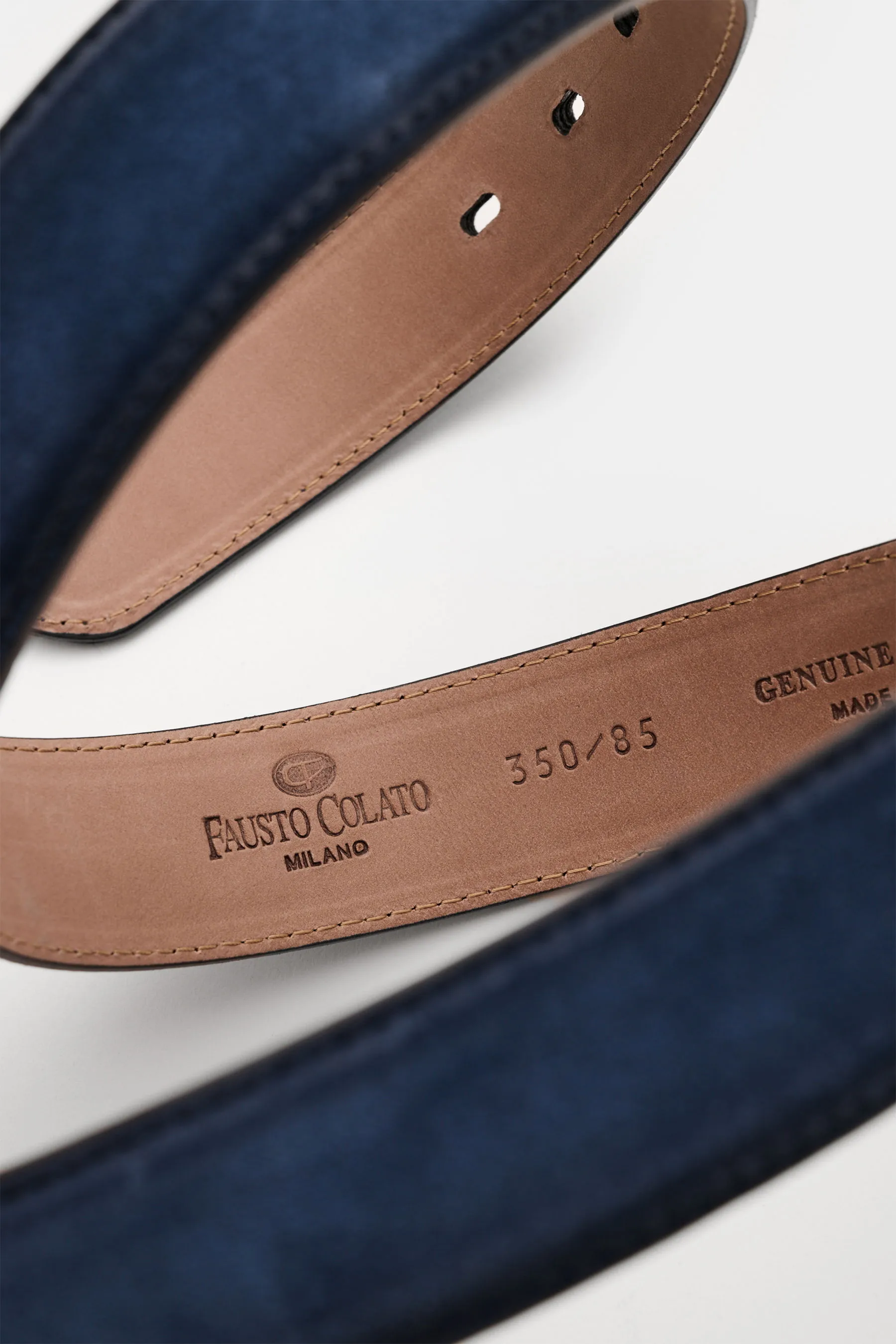 Fausto Colato - Herren - Gürtel navy – Bild 4