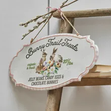 Deko-Schild Bunny Trail Deko-Schild Bunny Trail