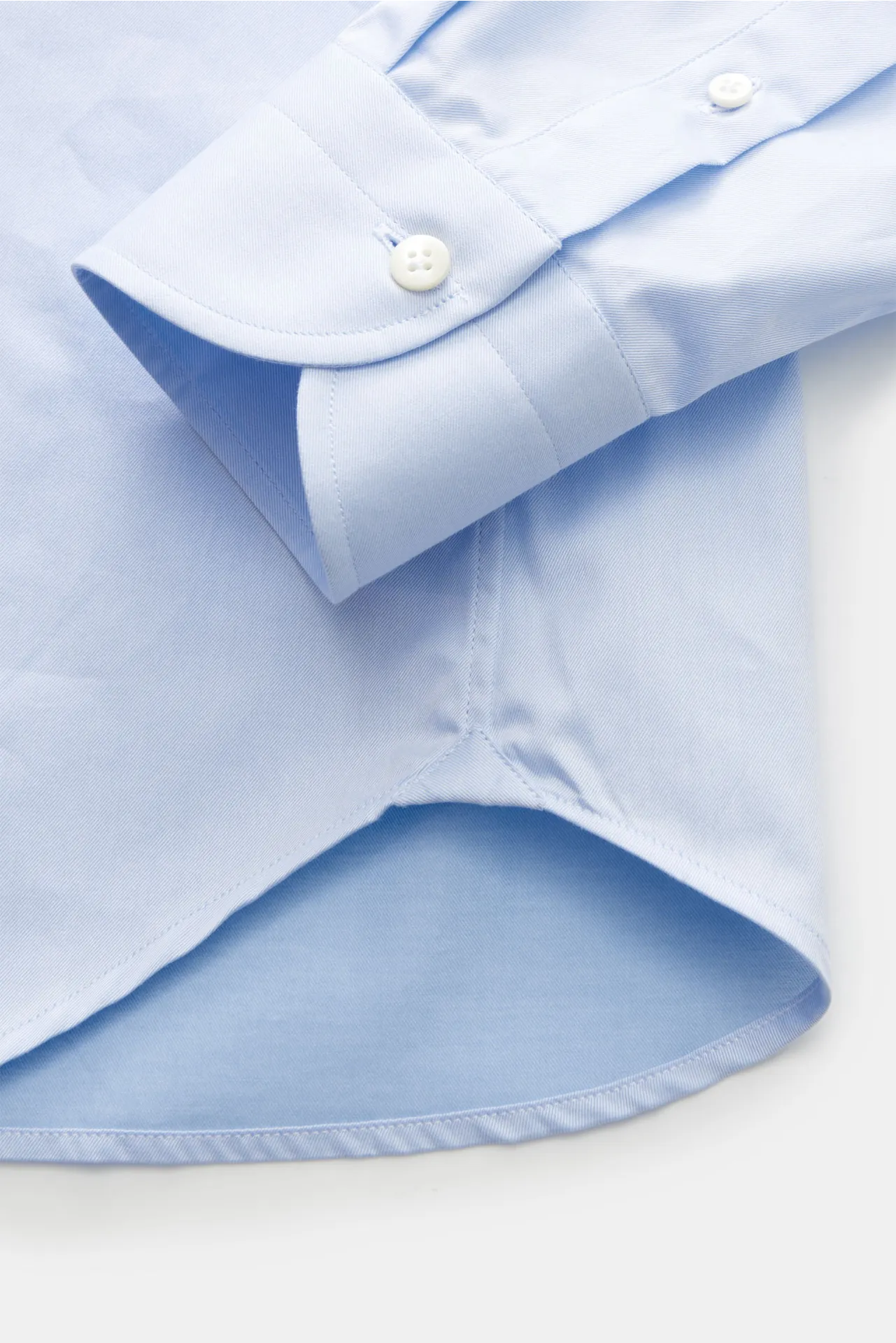 Guglielminotti - Herren - Casual Hemd Haifisch-Kragen hellblau – Bild 3