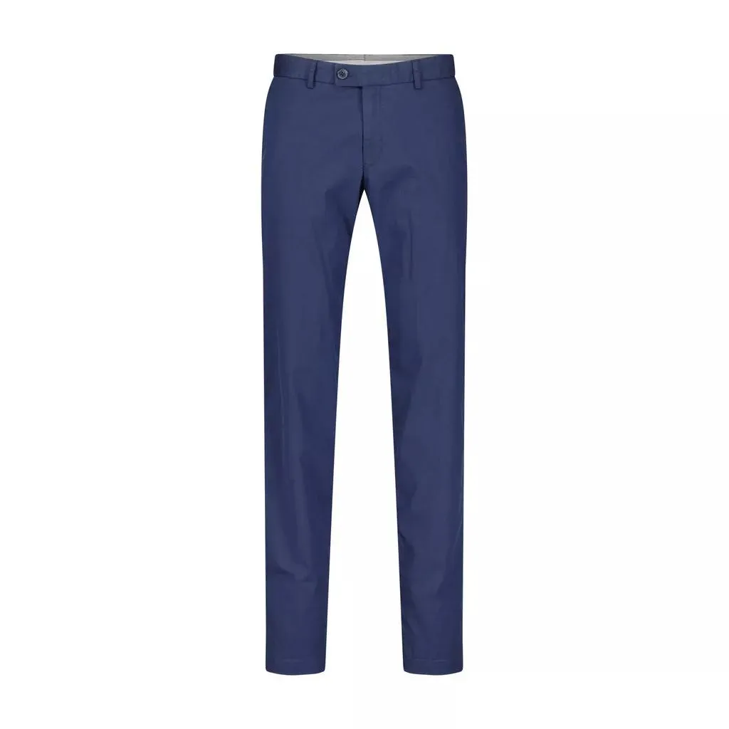Hiltl - Slim-Fit Hose aus Baumwoll-Mix - Größe 48 - blau Hiltl - Slim-Fit Hose aus Baumwoll-Mix - Größe 48 - blau