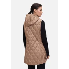 Steppweste mit abnehmbarer Kapuze Steppweste mit abnehmbarer Kapuze