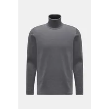 04651/ A trip in a bag - Herren - Merino Rollkragenpullover dunkelgrau 04651/ A trip in a bag - Herren - Merino Rollkragenpullover dunkelgrau