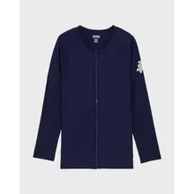 Vilebrequin - Langärmeliger Solid Rashguard Mit Reißverschluss Für Herren - Rashguard - Rock-z - Blau - Größe L Vilebrequin - Langärmeliger Solid Rashguard Mit Reißverschluss Für Herren - Rashguard - Rock-z - Blau - Größe L