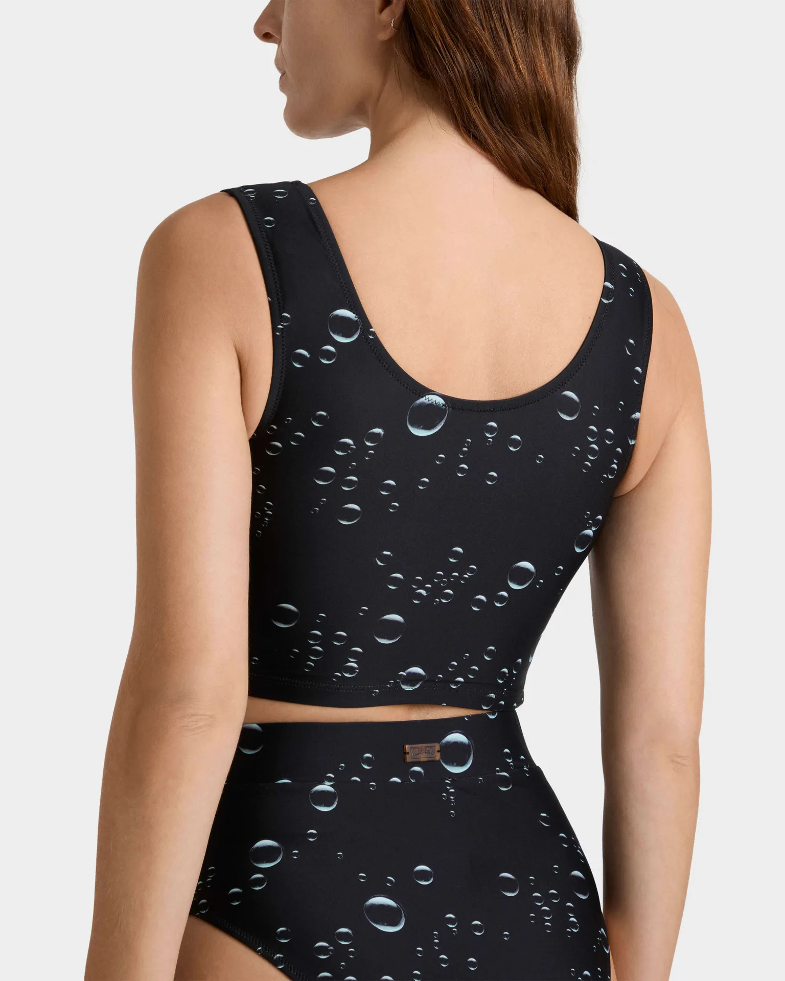 Vilebrequin - Bubble 3d Tankini-oberteil Für Damen - Rashguard - Frost - Schwarz - Größe S – Bild 4