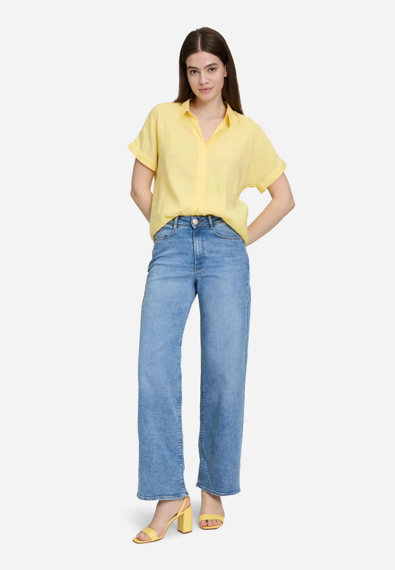 Schlupfbluse mit Kragen – Bild 2