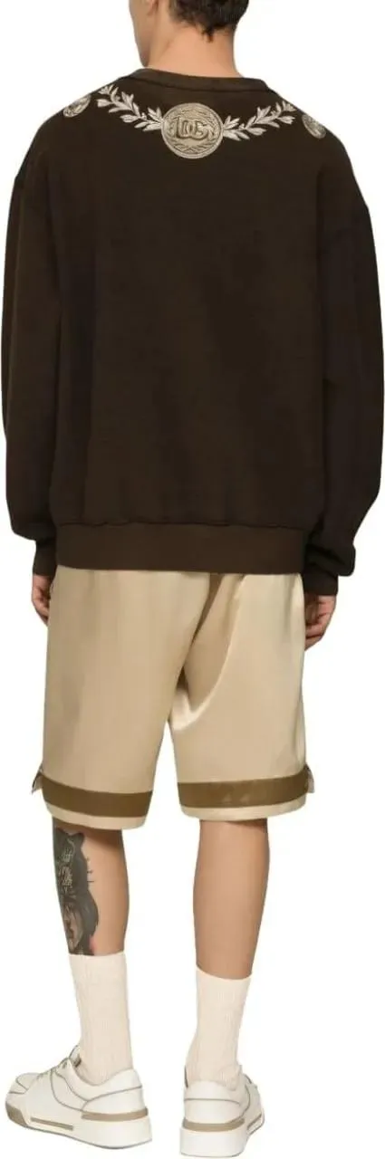 Dolce&Gabbana - Heren Coin Print Inside-out Bruin - Größe 48 - braun – Bild 3