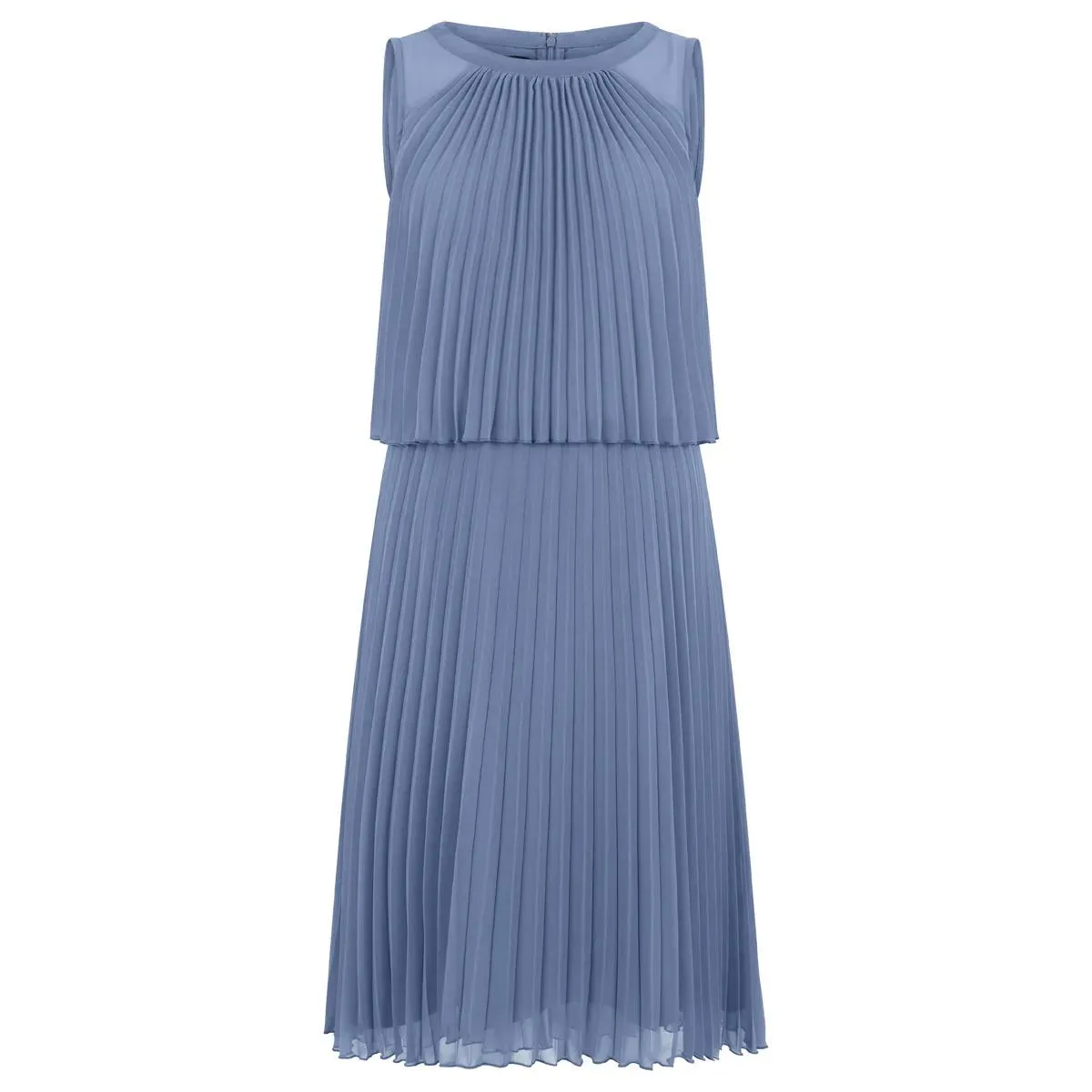 Apart - Chiffonkleid - Größe 40 - blau Apart - Chiffonkleid - Größe 40 - blau