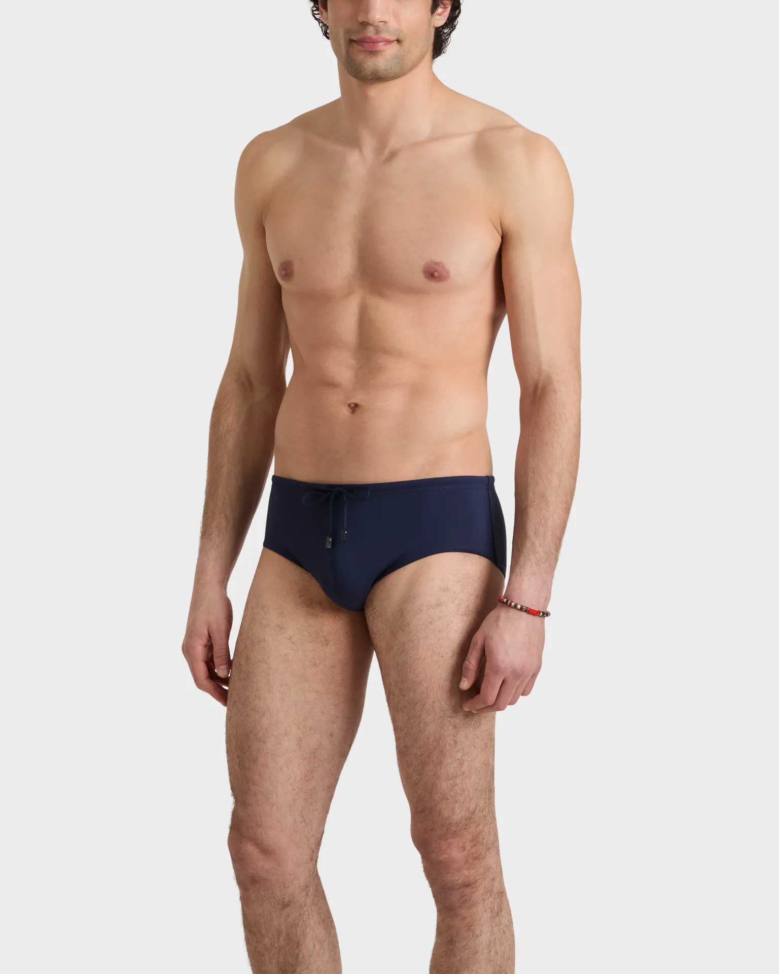 Vilebrequin - Figurbetonte Einfarbige Badehose Für Herren - Bademode - Nuage - Blau - Größe XL – Bild 2