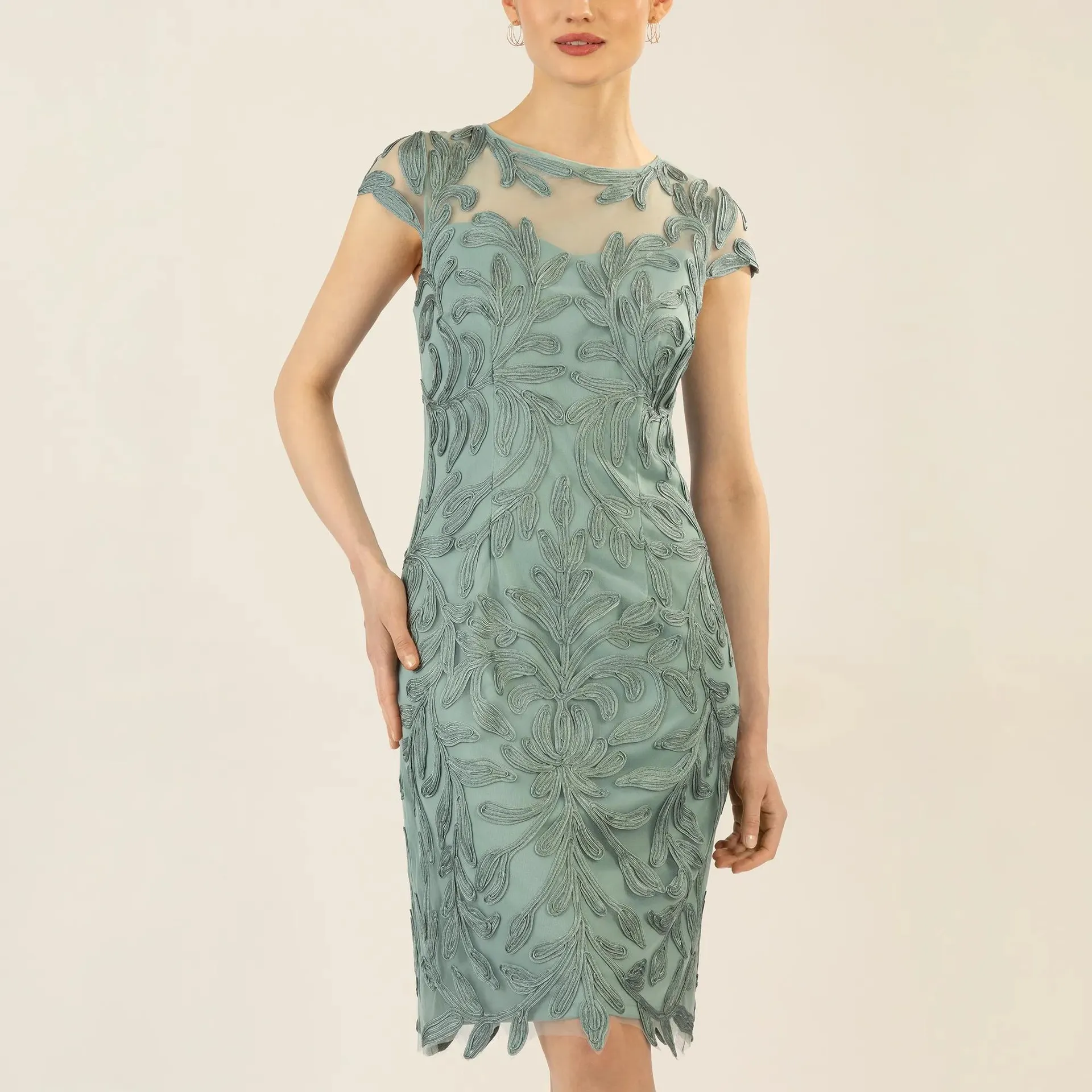 Apart - Cocktailkleid - Größe 38 - grün – Bild 2