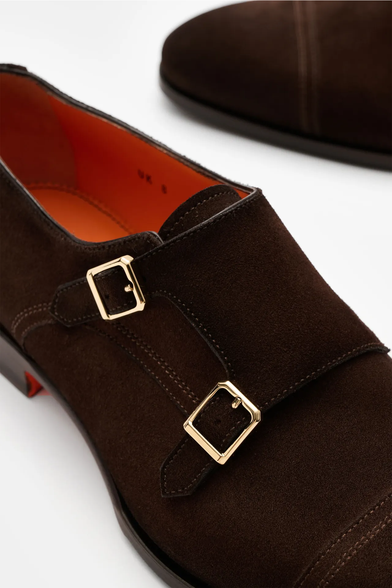 Santoni - Herren - Doppelmonk 'Adrian' dunkelbraun – Bild 3