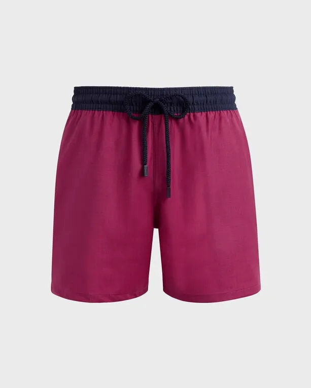 Vilebrequin - Super 120%27s Woll-badeshorts Für Herren - Bademode - Magnus - Rot - Größe L Vilebrequin - Super 120%27s Woll-badeshorts Für Herren - Bademode - Magnus - Rot - Größe L