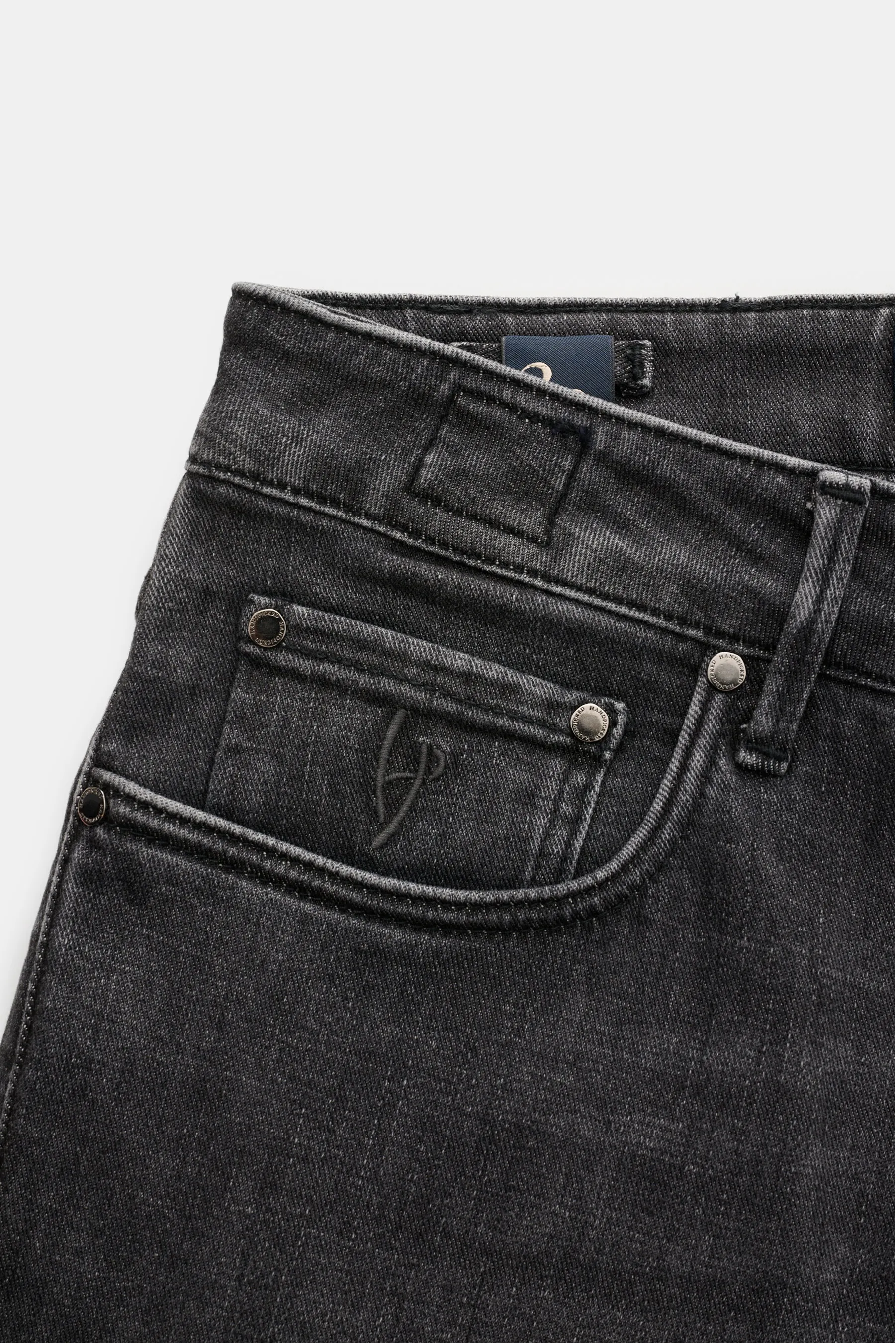 HandPicked - Herren - Jeans 'Ravello' dunkelgrau – Bild 5