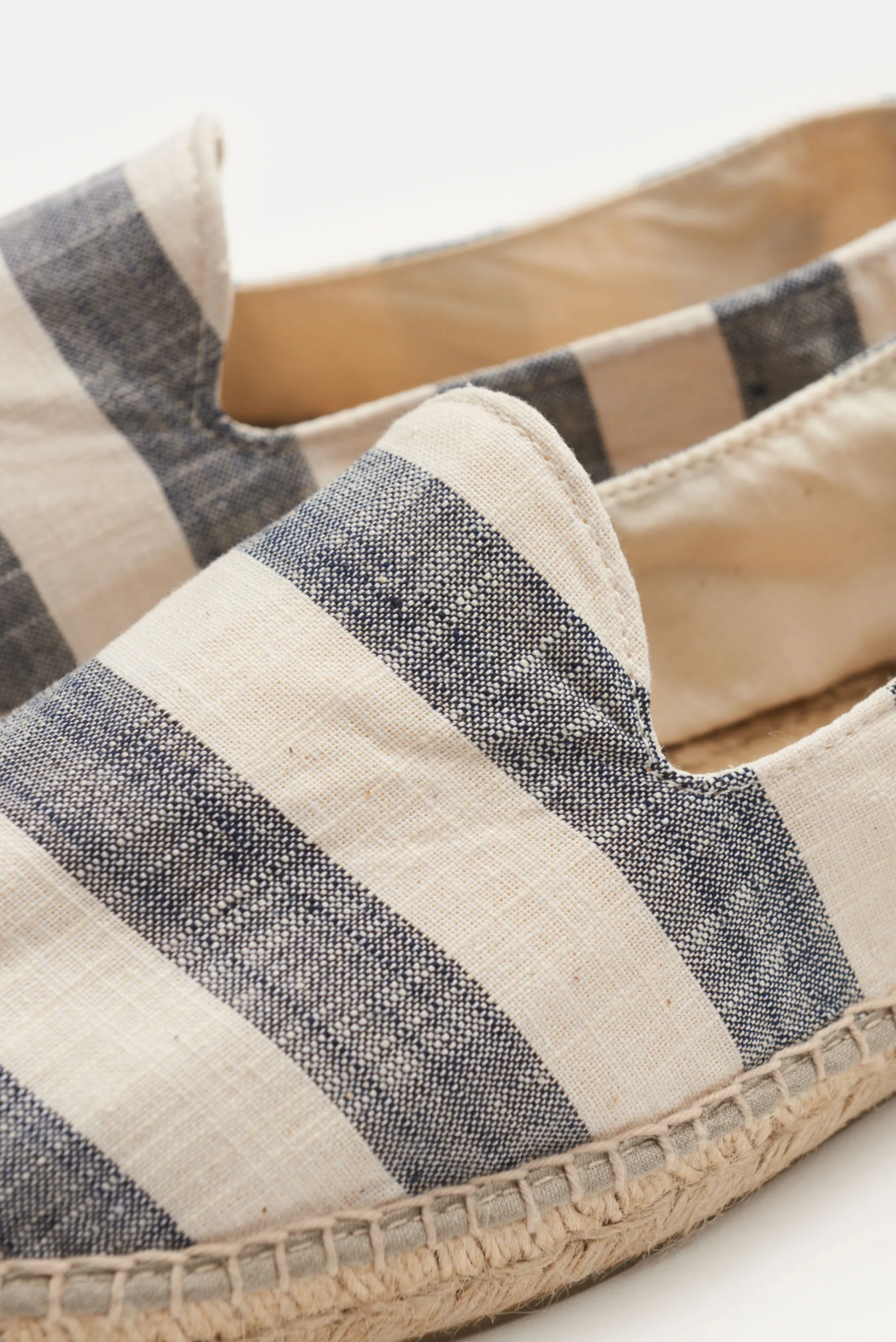 Manebí - Herren - Espadrilles navy/creme gestreift – Bild 3