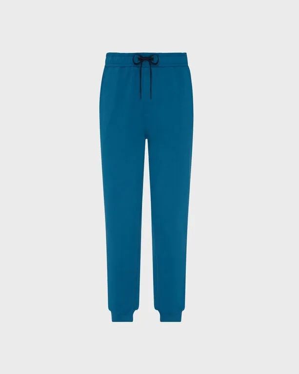 Vilebrequin - Solid Jogginghose Aus Baumwolle Für Herren - Hose - Clement - Blau - Größe S Vilebrequin - Solid Jogginghose Aus Baumwolle Für Herren - Hose - Clement - Blau - Größe S