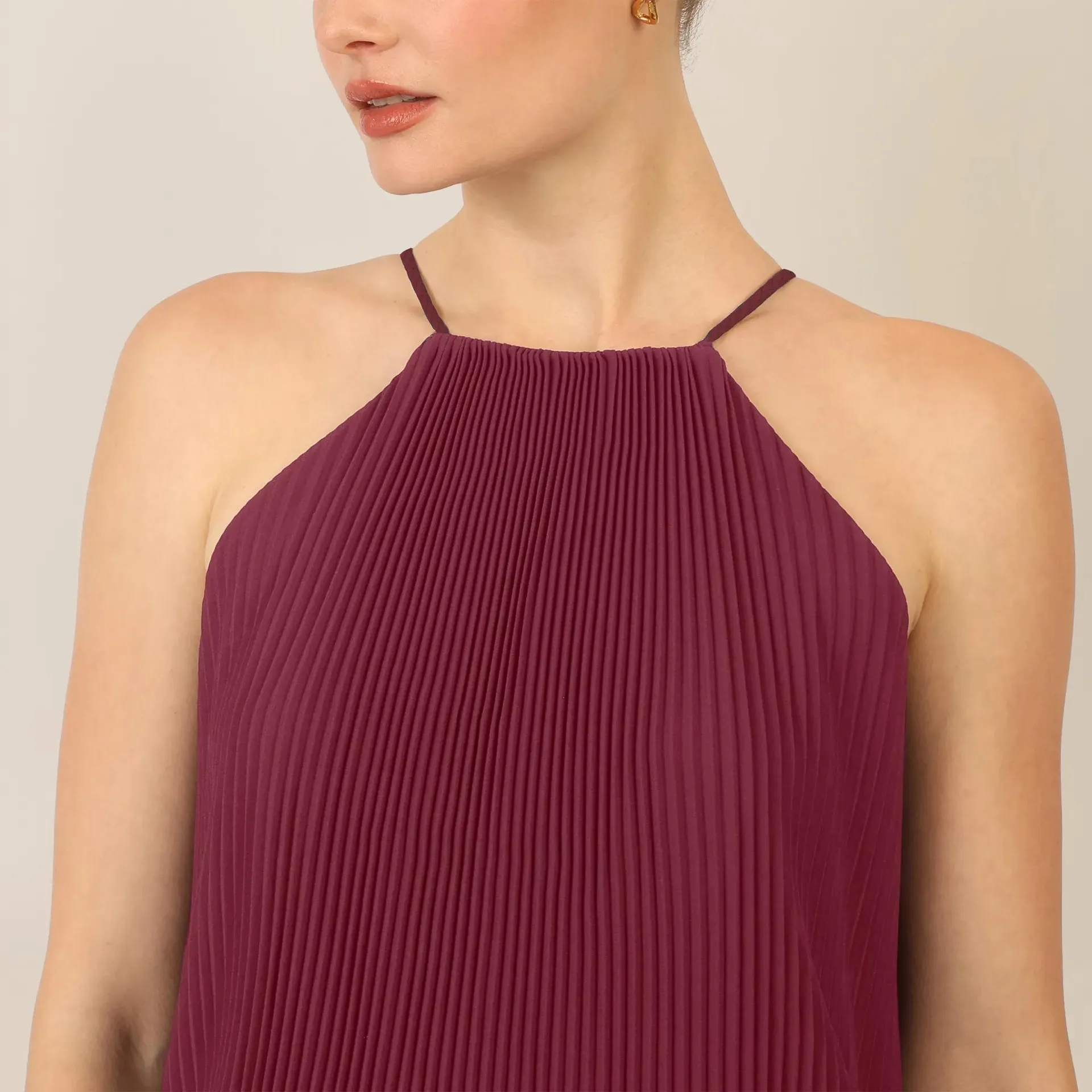 Apart - Chiffonkleid - Größe 34 - rot – Bild 3