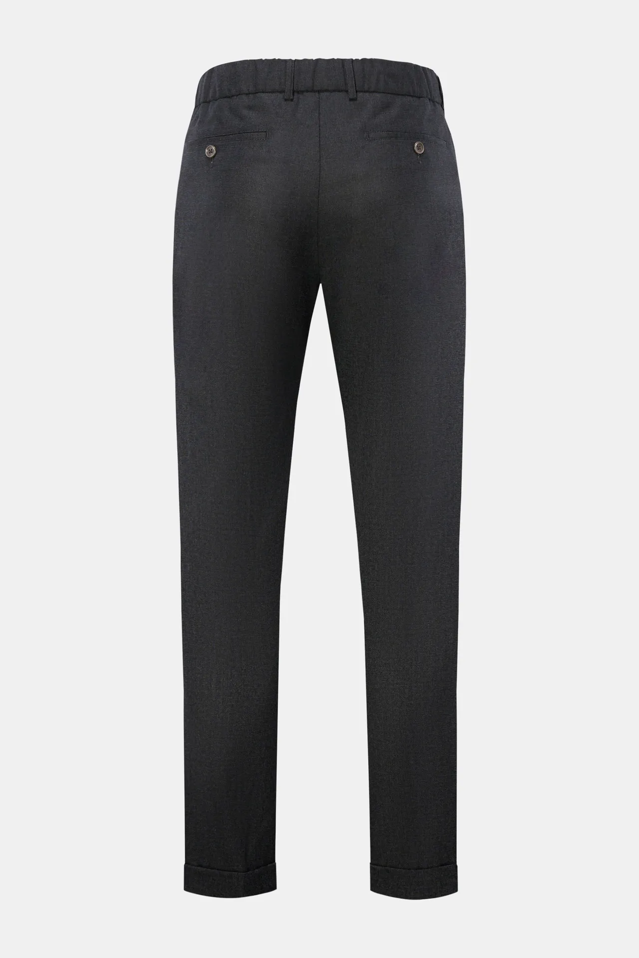 Marco Pescarolo - Herren - Woll-Jogpants 'Manu' anthrazit meliert – Bild 2