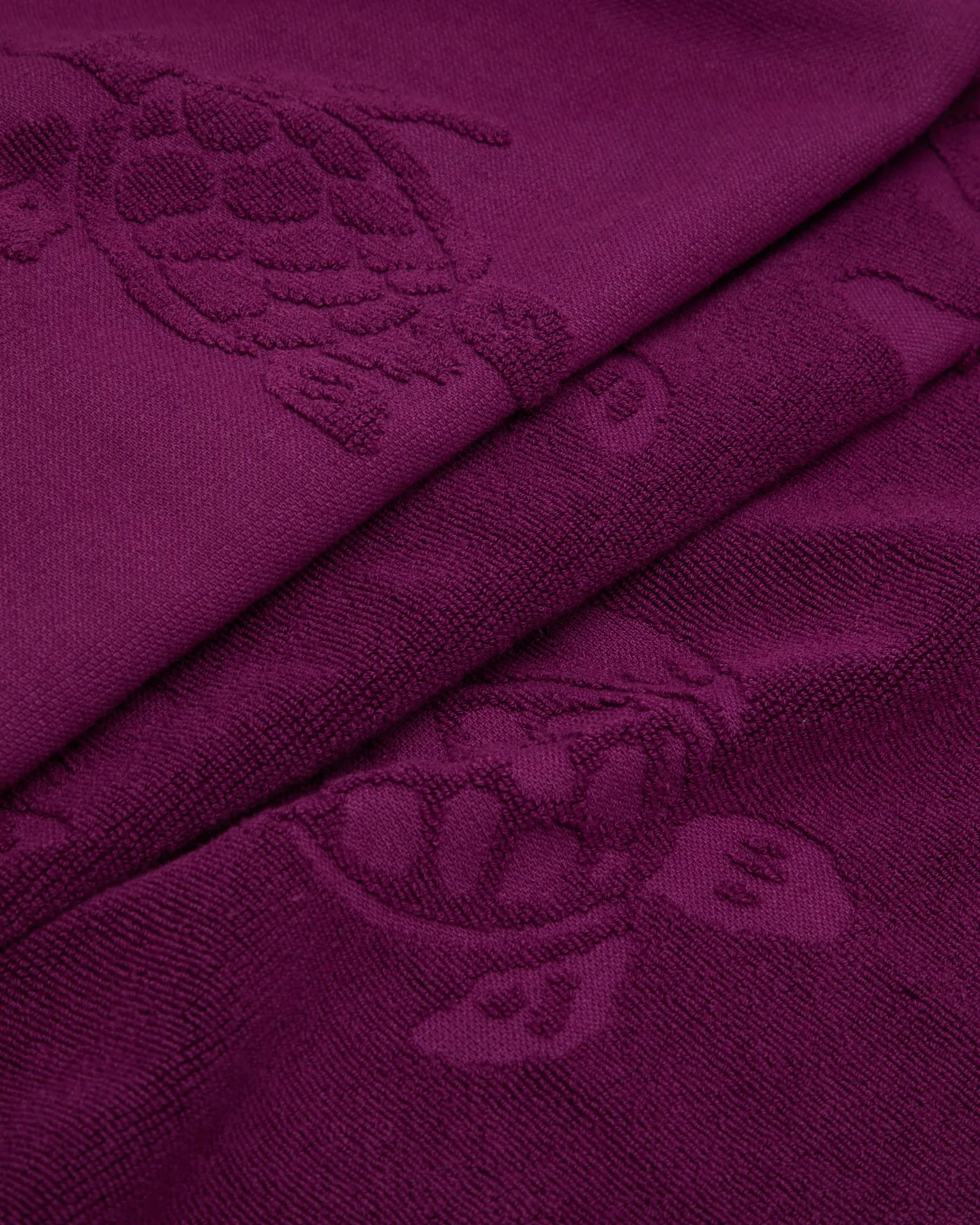 Vilebrequin - Strandtuch Aus Bio-baumwolle Schildkröten-jacquard - Strandtuch - Santah - Violett - Größe OSFA – Bild 4