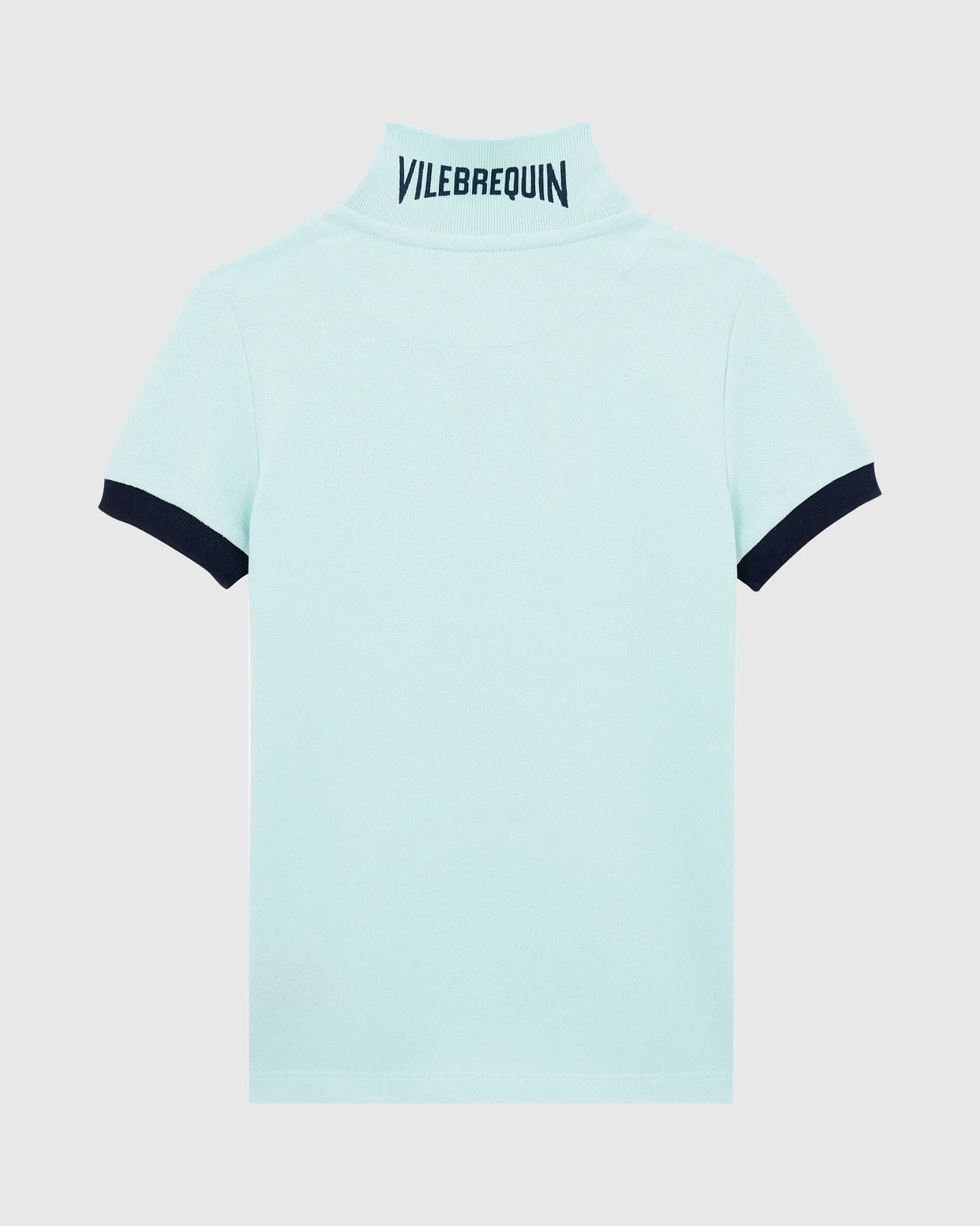 Vilebrequin - Solid Polohemd Aus Bio-baumwolle Für Jungen - Polohemd - Pantin - Blau - Größe 6 – Bild 2