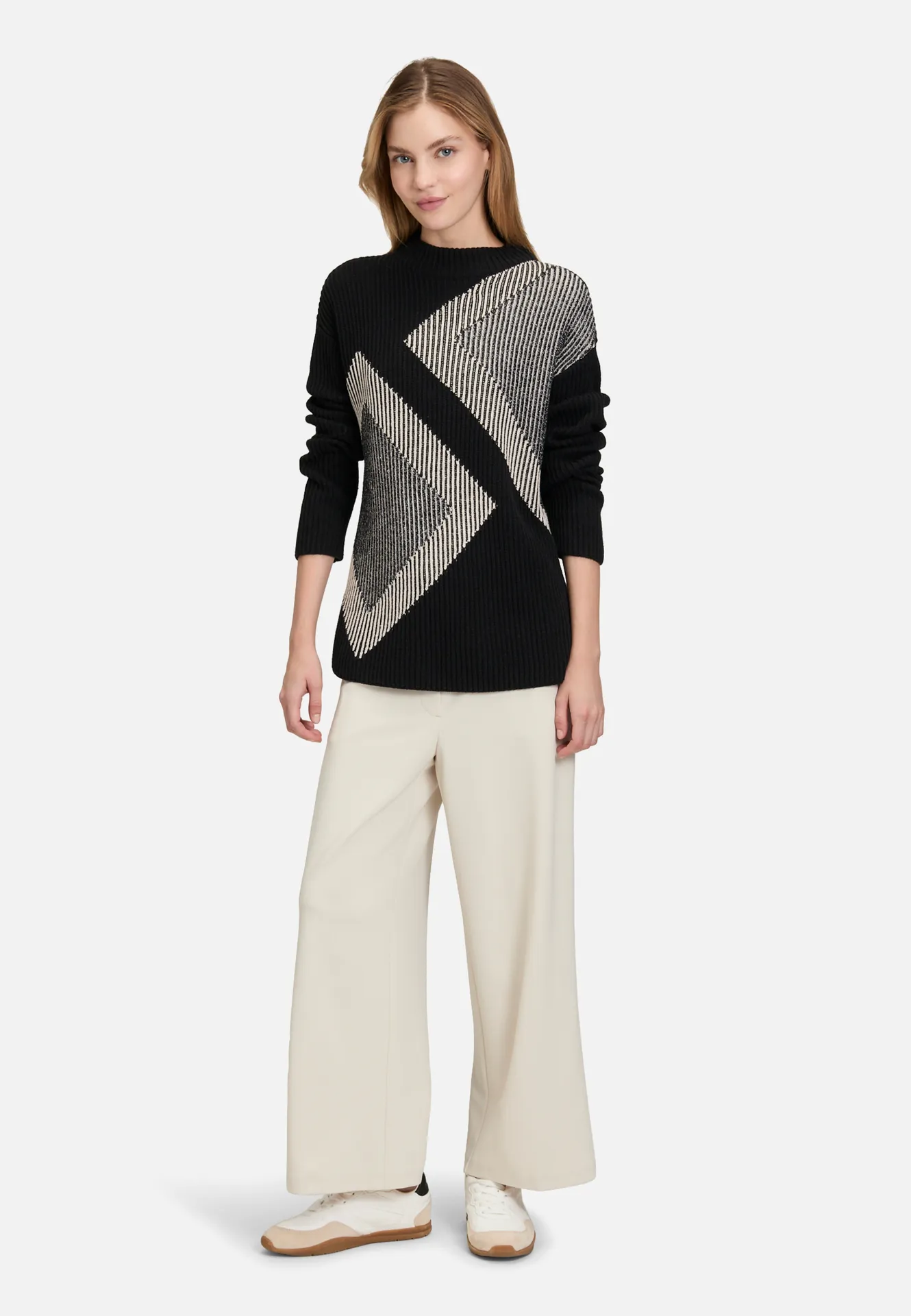 Strickpullover mit Intarsie – Bild 2