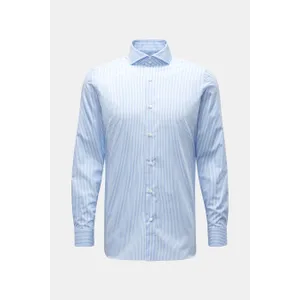 Giampaolo - Herren - Business Hemd Haifisch-Kragen hellblau/weiß gestreift Giampaolo - Herren - Business Hemd Haifisch-Kragen hellblau/weiß gestreift