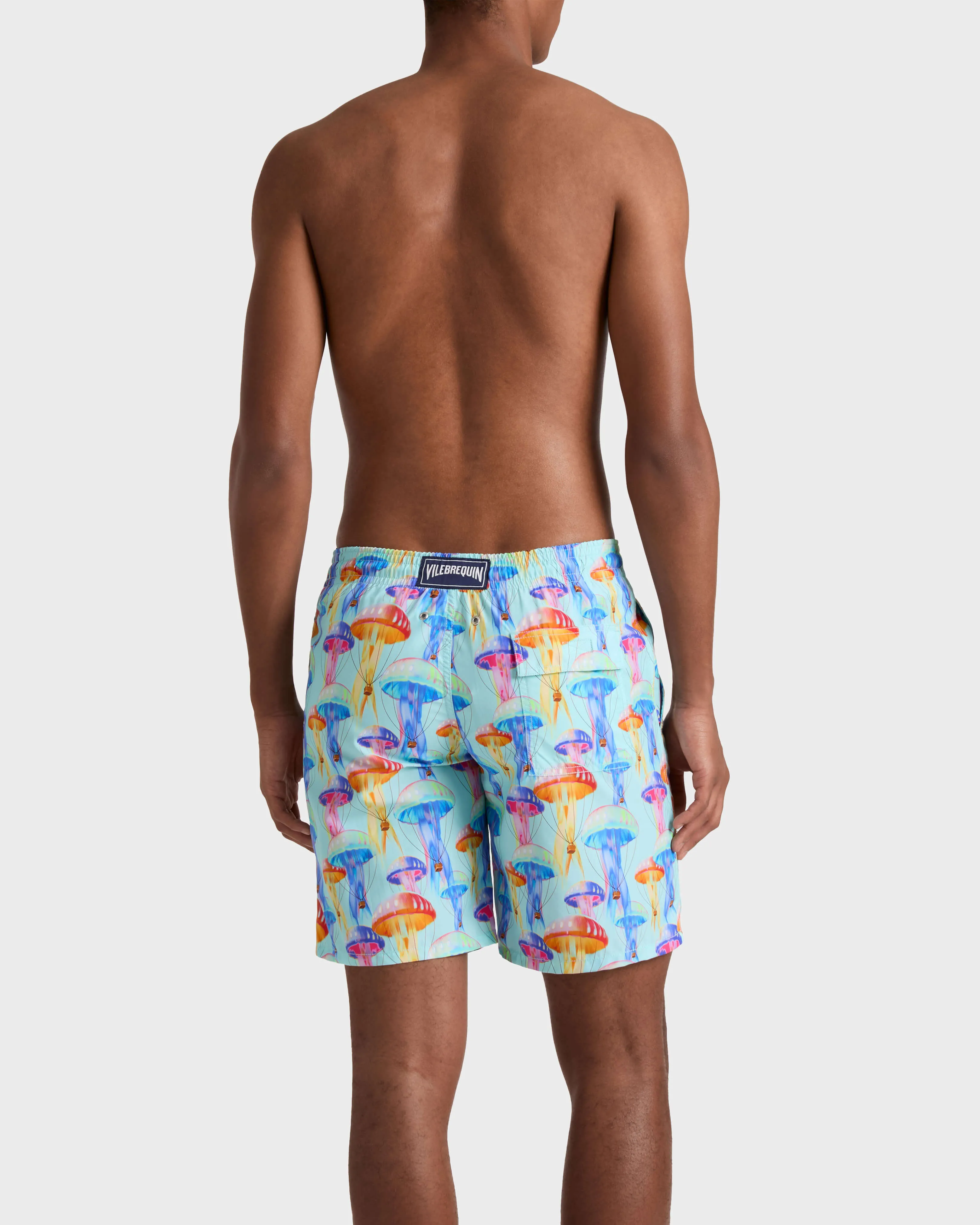 Vilebrequin - Lange Medusair Badeshorts Für Herren - Bademode - Okoa - Blau - Größe XL – Bild 4