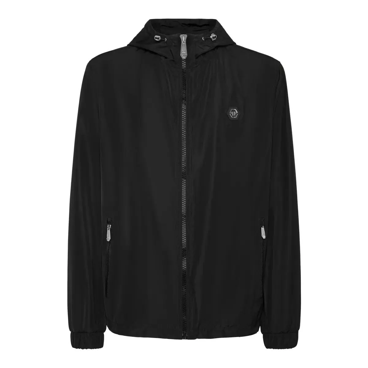 Philipp Plein - Nylon Jacke - Größe S - schwarz Philipp Plein - Nylon Jacke - Größe S - schwarz