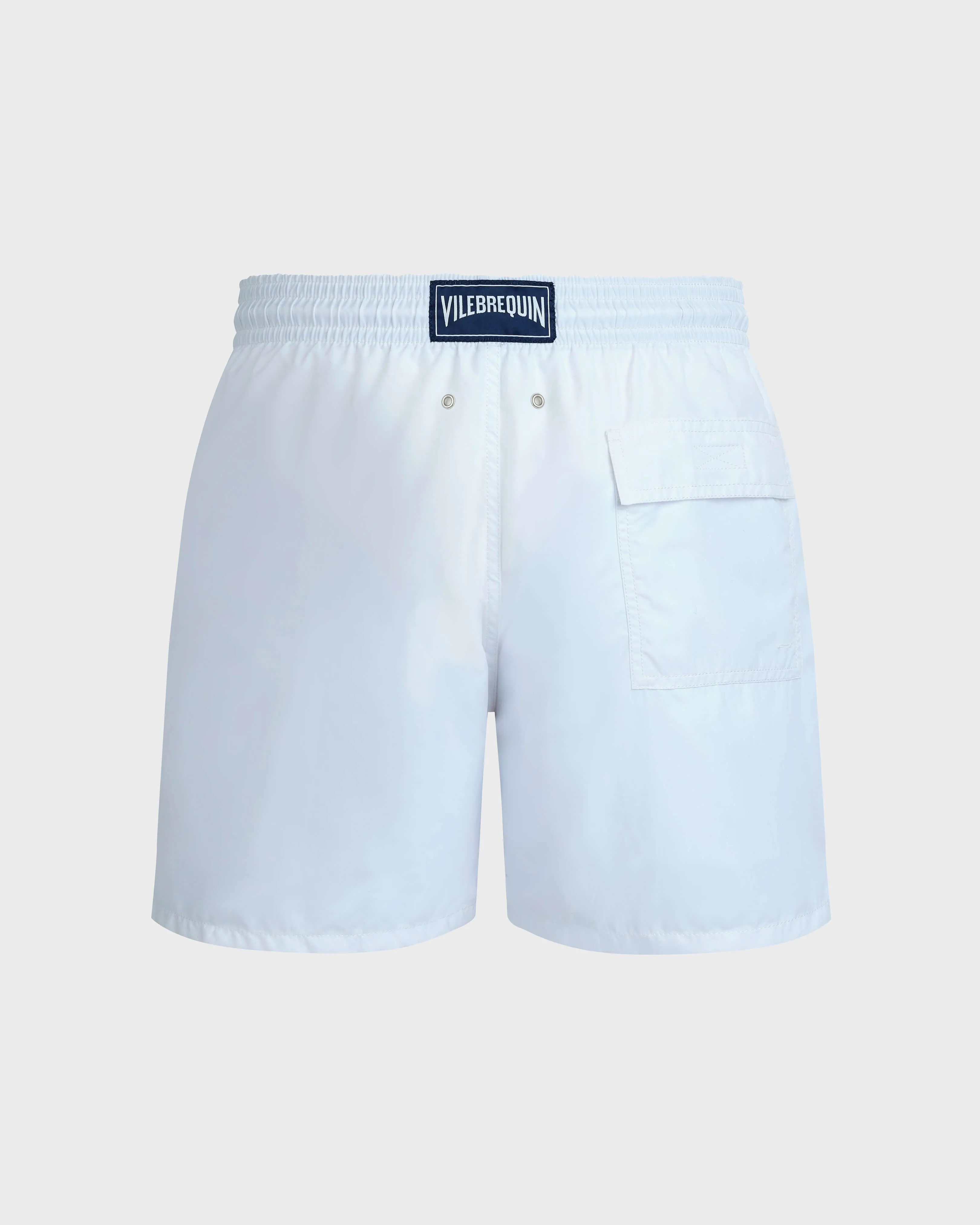 Vilebrequin - Solid Badeshorts Für Herren - Bademode - Moorea - Weiss - Größe L – Bild 2