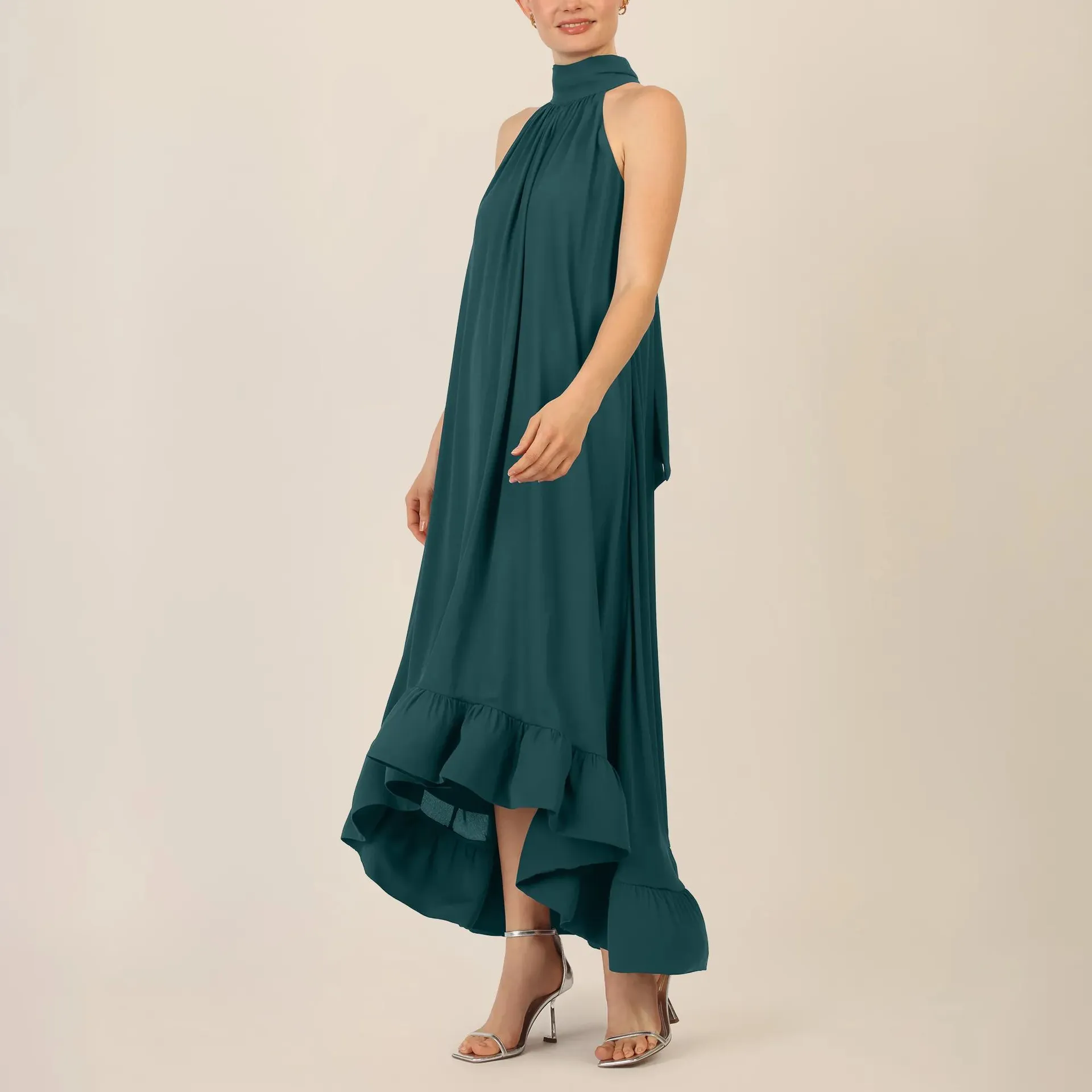 Apart - Chiffonkleid - Größe 36 - grün – Bild 4