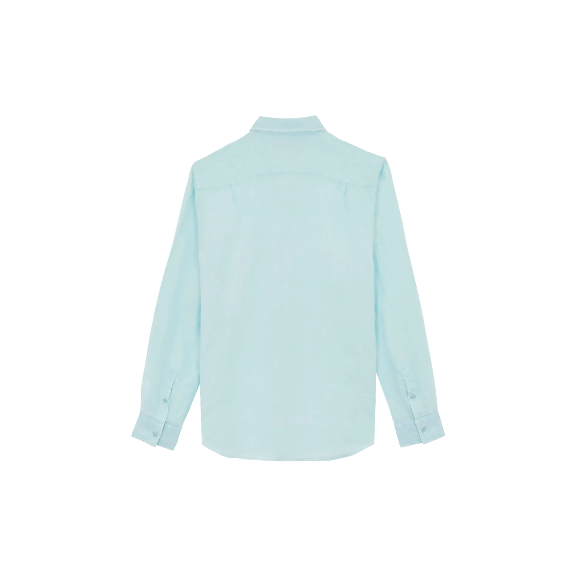 Vilebrequin Natural Dye Leinenhemd Für Herren - Caroubis - Blau - Größe XXL – Bild 2