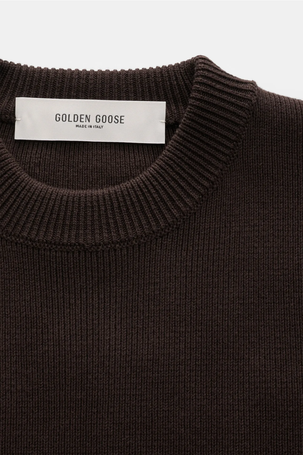 Golden Goose - Herren - Rundhalspullover 'Davis' dunkelbraun – Bild 2