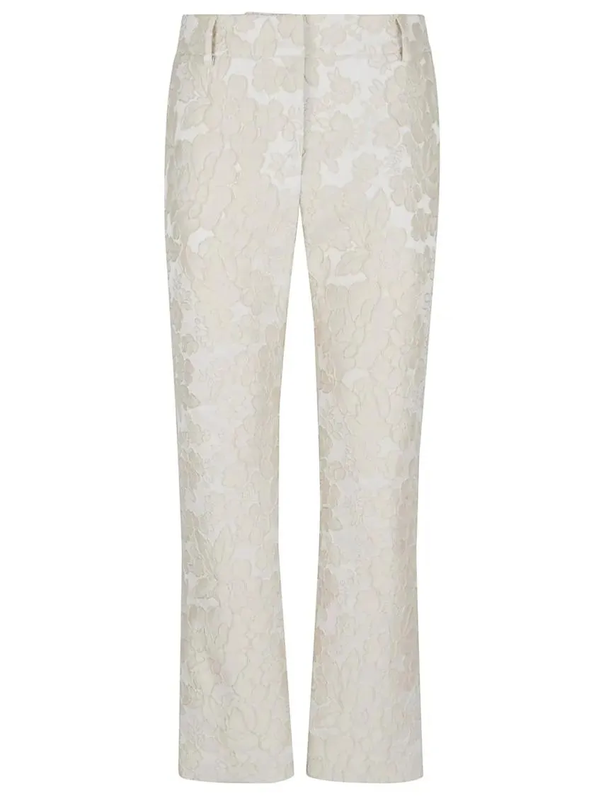 LaDoubleJ - Versatile Nude Polyester Trousers - Größe XS - beige LaDoubleJ - Versatile Nude Polyester Trousers - Größe XS - beige