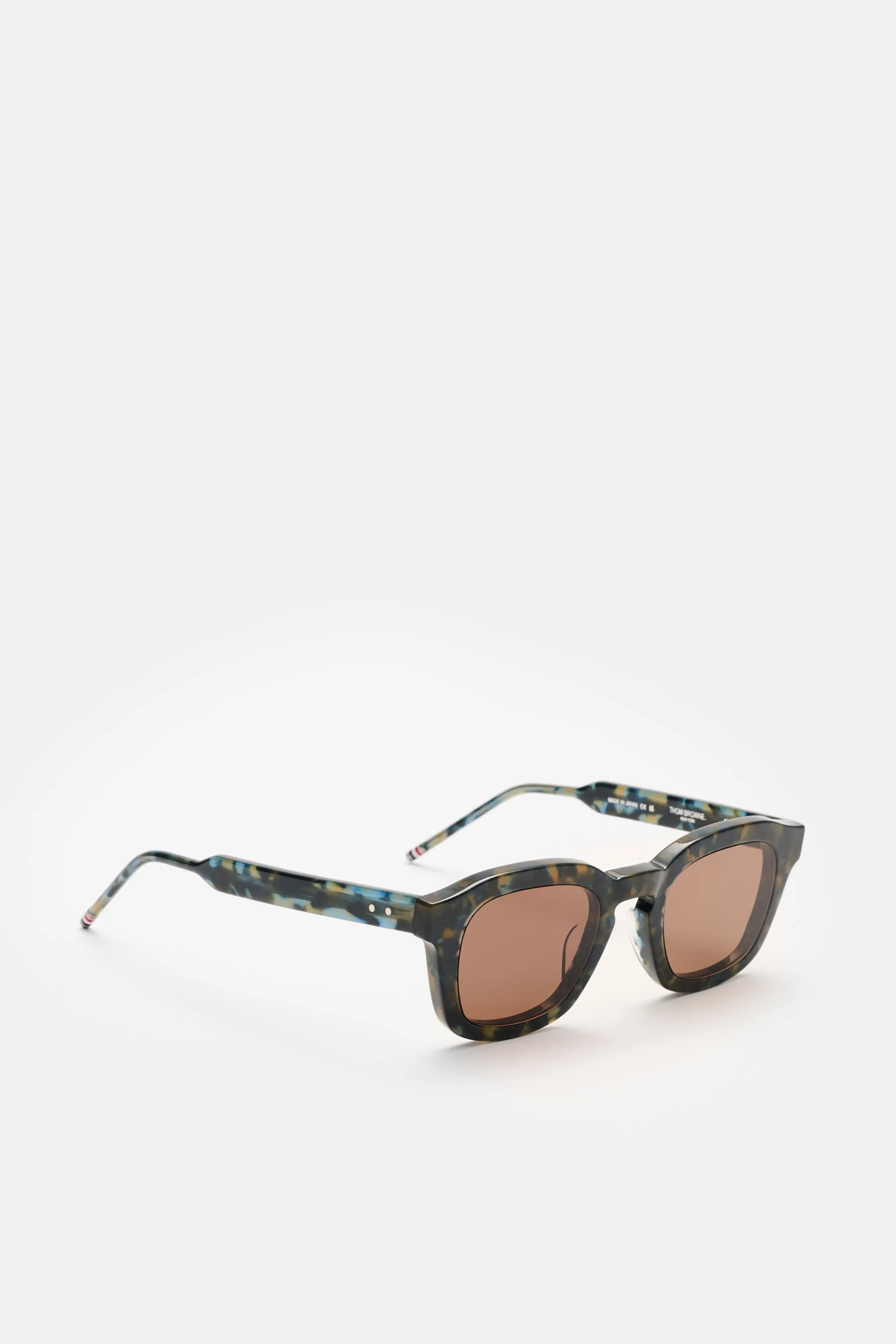Thom Browne - Herren - Sonnenbrille dunkelblau gemustert – Bild 2