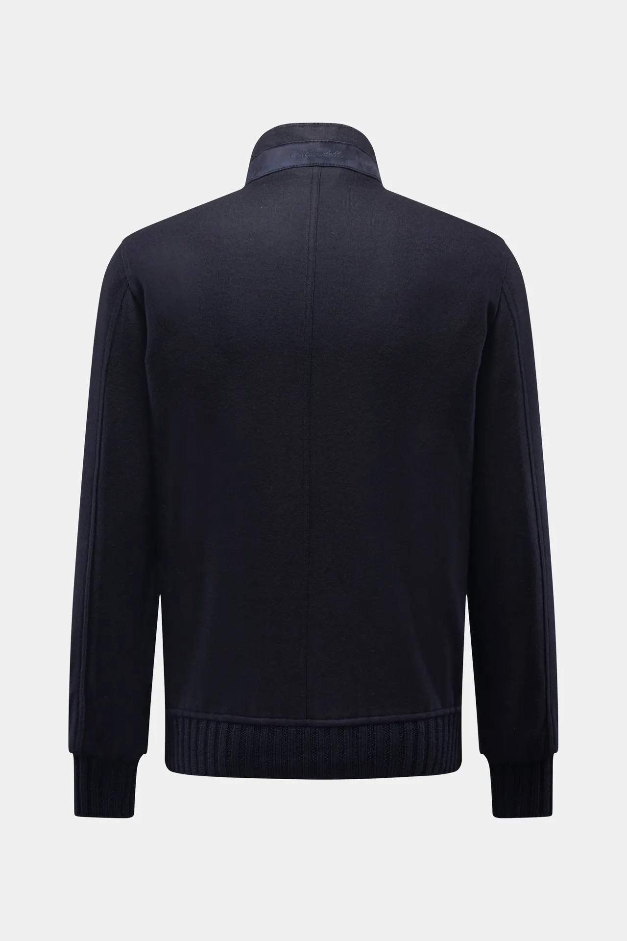 Mandelli - Herren - Jersey-Blouson navy – Bild 2