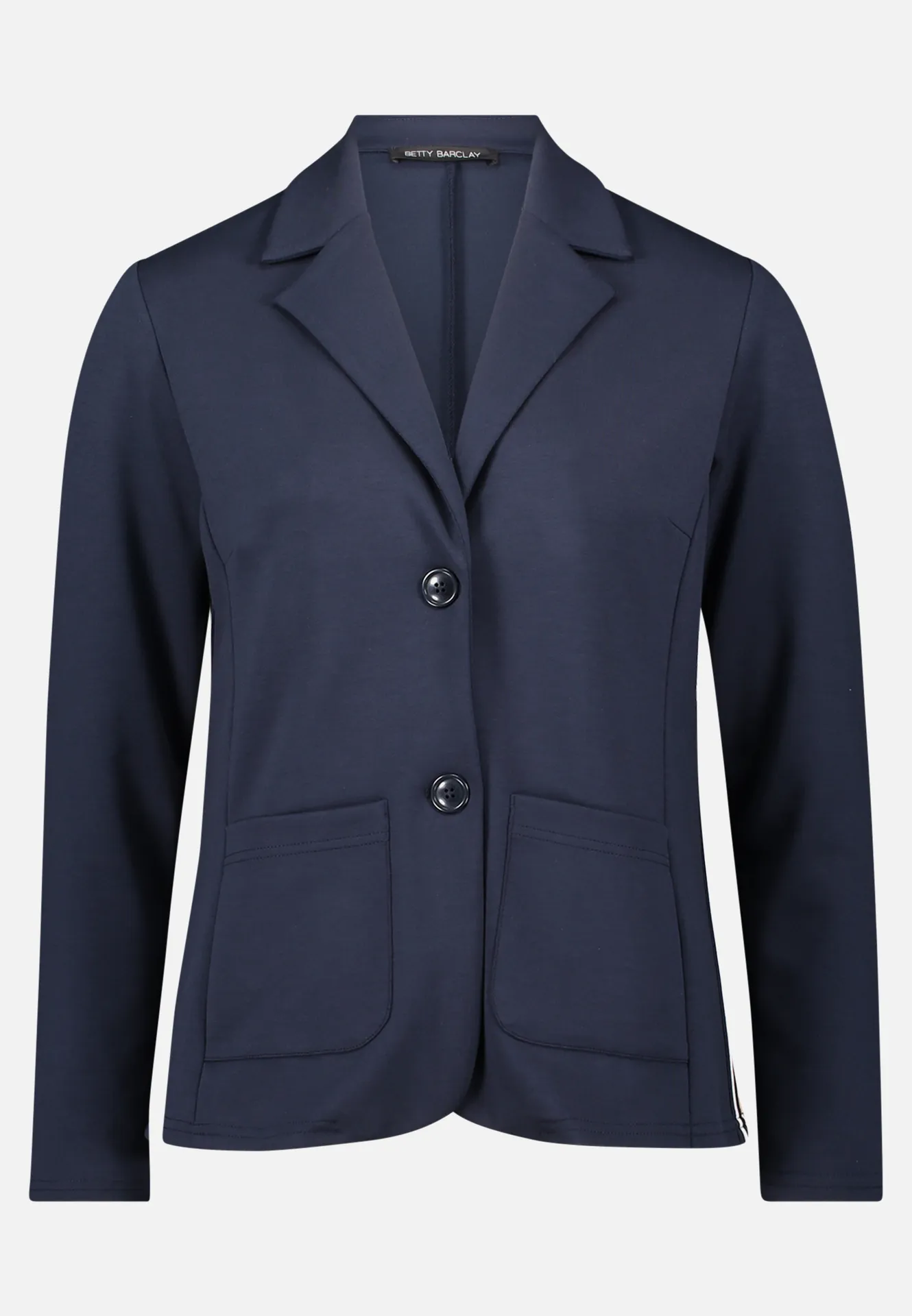 Kurzblazer mit aufgesetzten Taschen – Bild 3