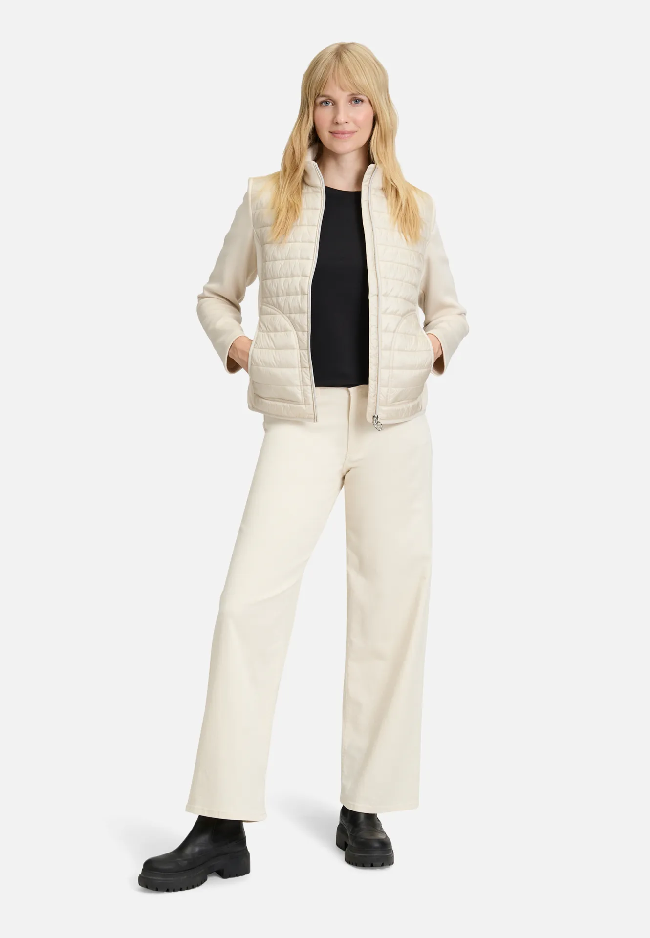 Steppjacke mit Reißverschluss – Bild 2