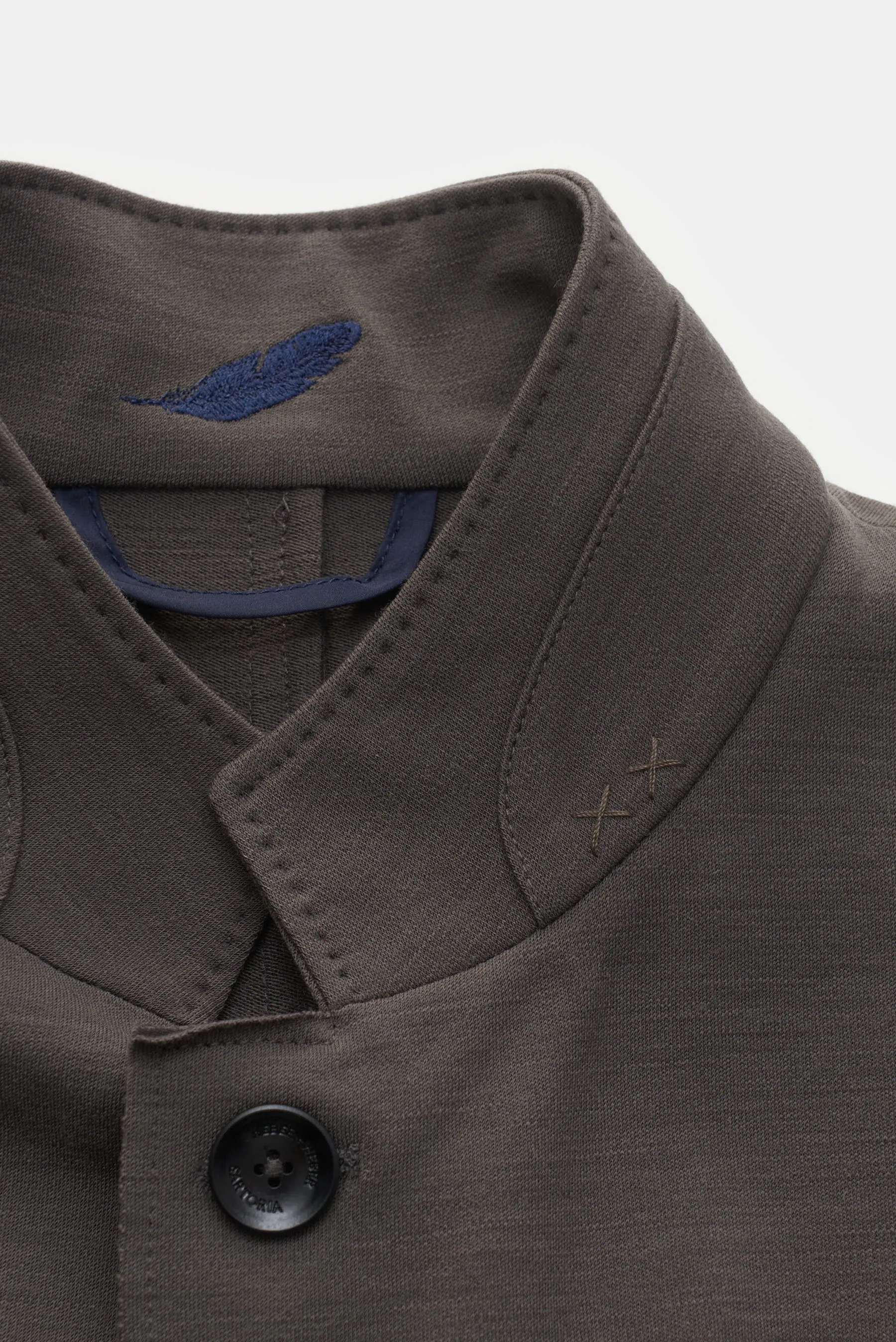 Weber+Weber - Herren - Jersey-Sakko 'Travel Luxe WW Blazer' grau – Bild 5